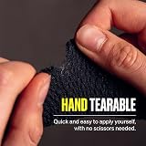SPORTTAPE 6 Rolls Tearable Elastic Bandage 5 cm x 4.5 m Black view 3