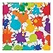 Creative Converting 16-Count Paper Lunch Napkins, Art Party, One size, Multicolor