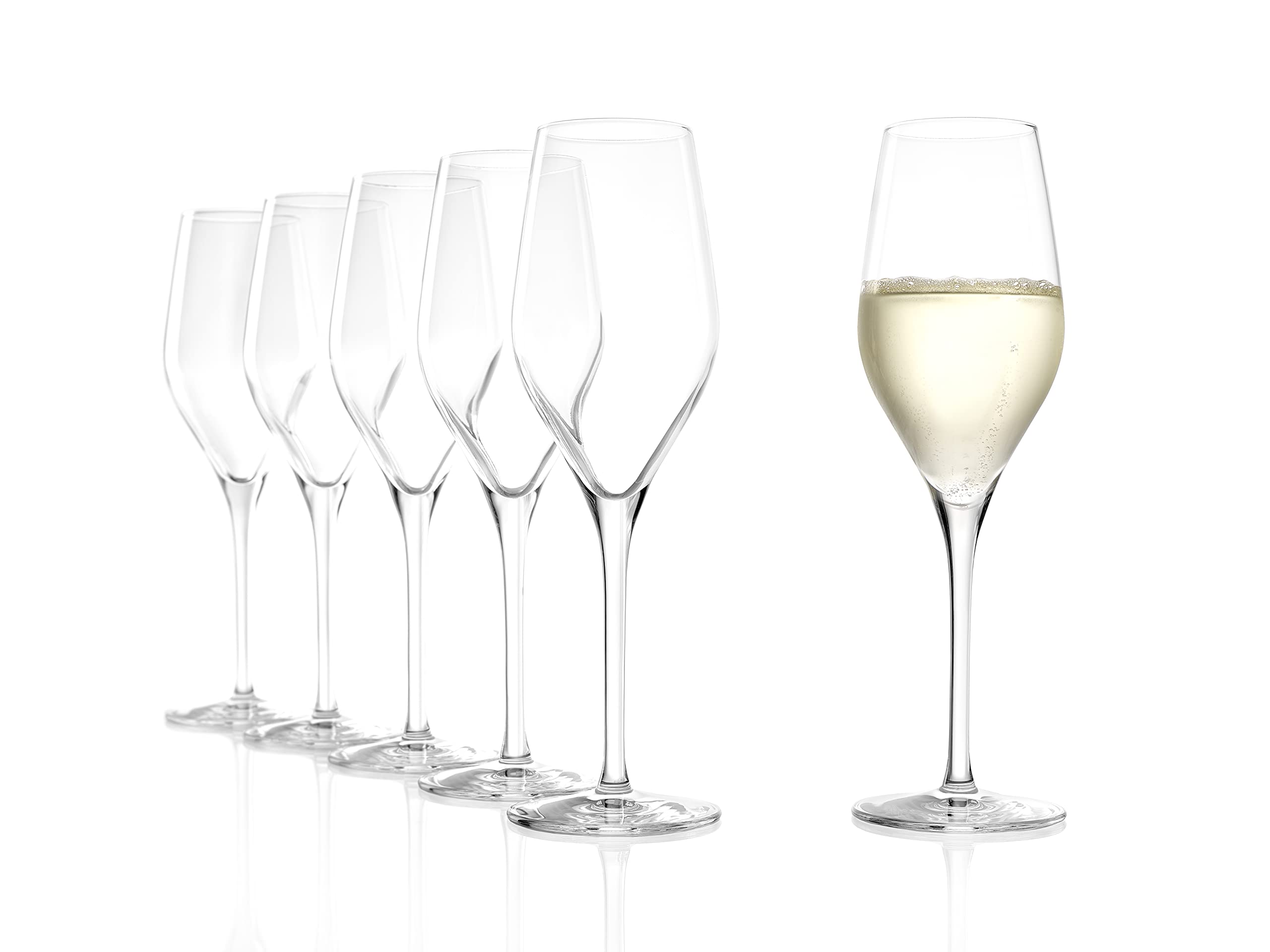 Stölzle Lausitz Tunnel To Towers Set Of 6 D.O.F. Crystal Whiskey Glasses. Dishwasher Safe Whiskey Glasses For Men & Women (14.25 Floz) Premium Bourbon Gifts For Men - Genuine Stölzle