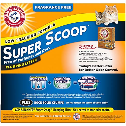 Arm & Hammer Super Scoop Litter, Unscented, 20 Lbs Pricepulse