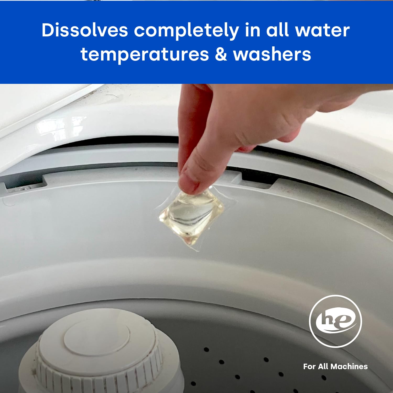 Dropps Stain & Odor Laundry Detergent Pods Clean & Crisp 32 Count