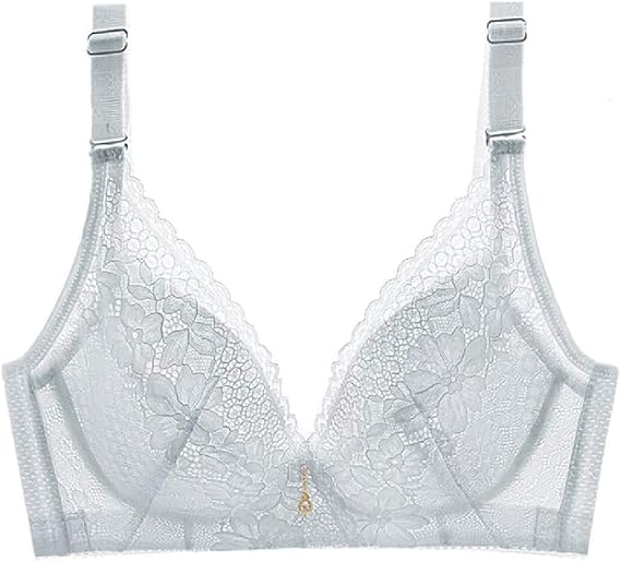 Amazon Kxp ウィメンスフルフィギュアレースコージー3 4カップワイヤーレスブラ ブラジャー 通販