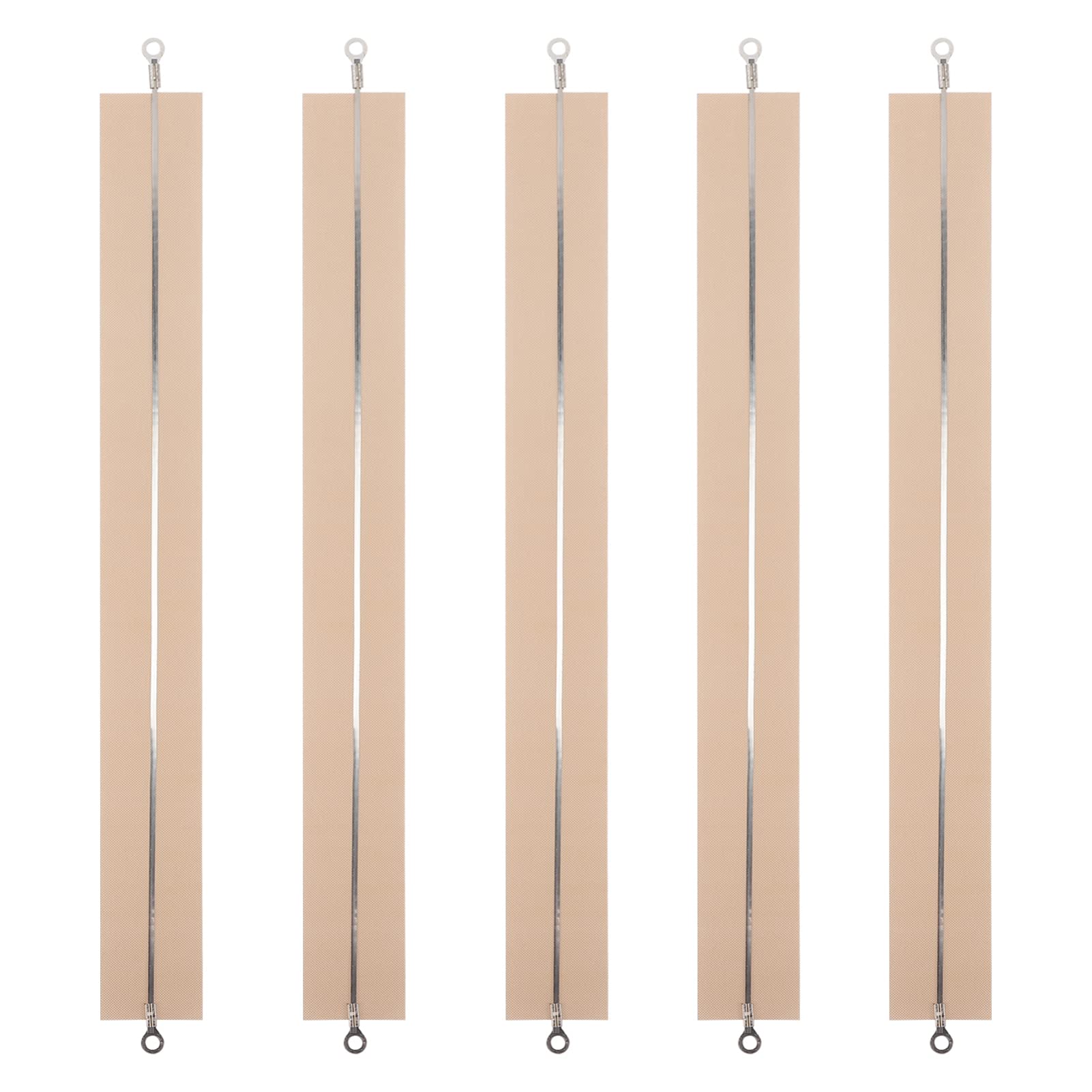 ULTECHNOVO 9.65 Inch Hand Sealer Strips Replacement Elements with High Temperature Cloth 5 Pack Heat Sealer Wire Accessories for Efficient Sealing