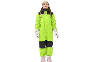 Snow Suits for Girls Boys One Piece Snowsuit Waterproof Windproof Winter Outdoor Overalls Snowboarding Ski Suits