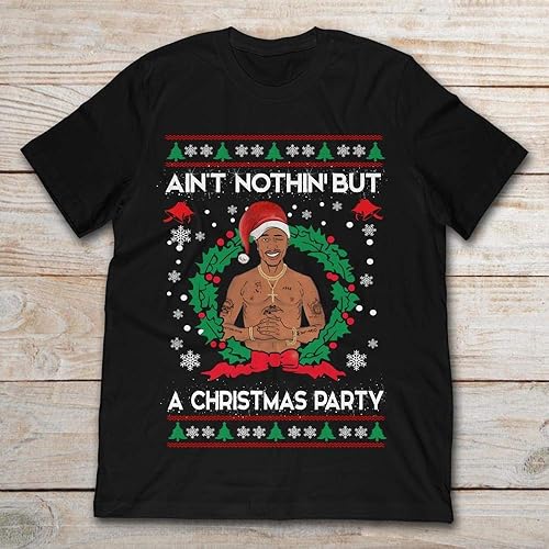 tupac christmas sweater