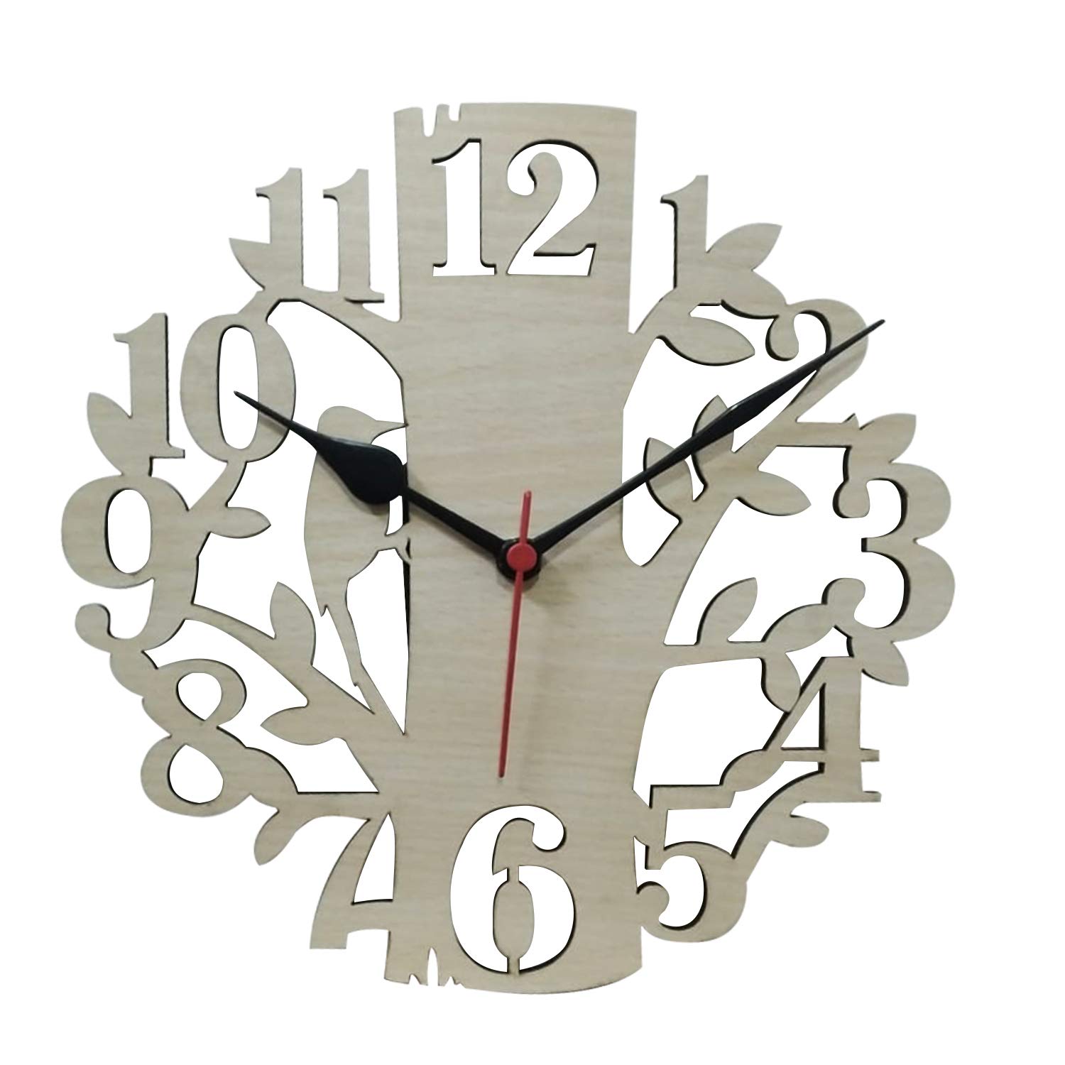 Buy Mahanadi MDF Wooden Tree Clock Designer Tree Clock/ Decorative Wall