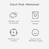 Cricut Permanent Vinyl Light Blue 4.6m Self Adhesive for All Machines view 3