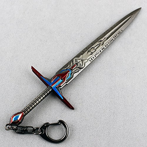 Transformers Optimus Prime Metal Weapons Swords Model Keychain - Image 4