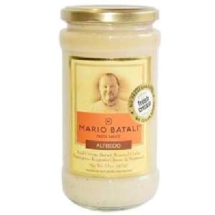 Amazon Com Mario Batali Alfredo Pasta Sauce 15 Oz Breakfast Foods Grocery Gourmet Food