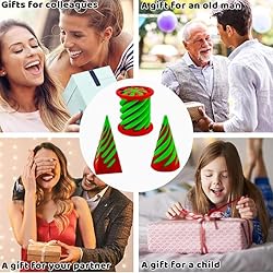 ajitxalr 3 Packs Impossible Cone,Spiral Cone Fidget