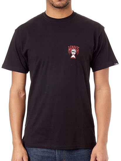 camisetas vans hombre negro