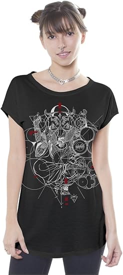 t shirt long et large femme