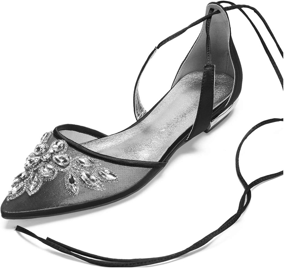 sheer wedding flats