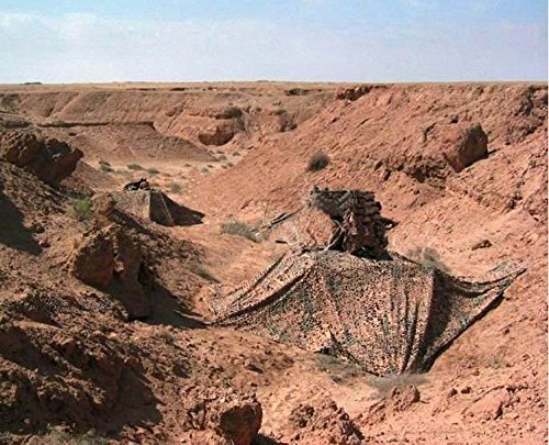 image for Outdoor Sunscreen Netting, TechCode Light Weight 3x4m Camo Netting Woo