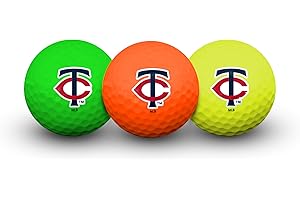 Team Effort Multi-Color Golf Balls Pack of 3 MLB