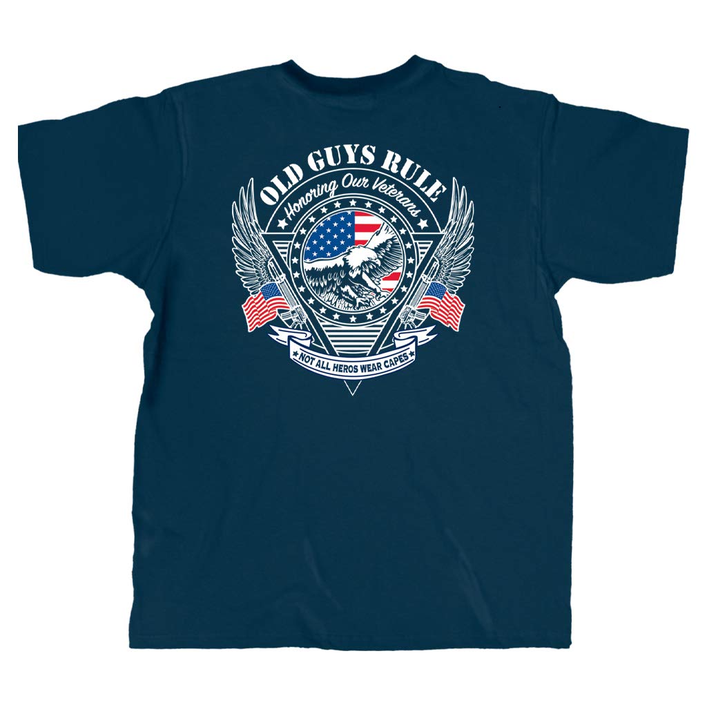 Men's Graphic T-Shirt, Veteran Eagle