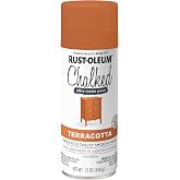 Rust-Oleum Chalked All-in-One Ultra Matte Terracotta Spray Paint | Furniture Paint, One Coat Coverage, No Primer Required, Easy To Use, Fast Drying, Low Odor, Multi Surface, Indoor Use, 12 oz