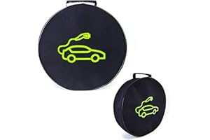 BLIRITEL EV Cable Bags, Portable EV Chargers Cable Storage & Organizer for Jumper Cables,Cords,and Hoses, Perfect for Electric Vehicles,RV Sewer Hose,Camper Accessories