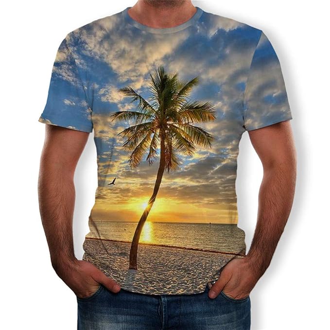 magliette girocollo uomo