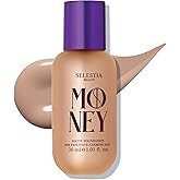 SELESTIA BEAUTY Money Liquid Matte Foundation – Long-Lasting, Natural Looking & Buildable Coverage – For Combination, Dry, Oi