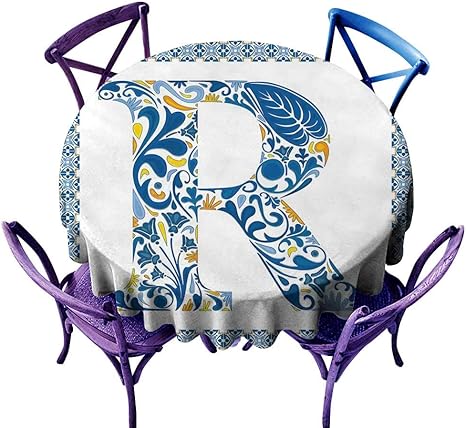 Amazon 暖かいファミリーレターr 装飾テクスチャードファブリックテーブルクロス バロック アンティークr タイポグラフィ オールドファッション 英語のアーティスト 渦巻き ビュッフェテーブルに最適 D51 テーブルクロス オンライン通販