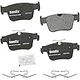 Bendix Priority1 CFC2433 Ceramic Rear Brake Pads for Audi S3 2024-2022, Volkswagen Golf R 2024-2022, GTI 2024-2023