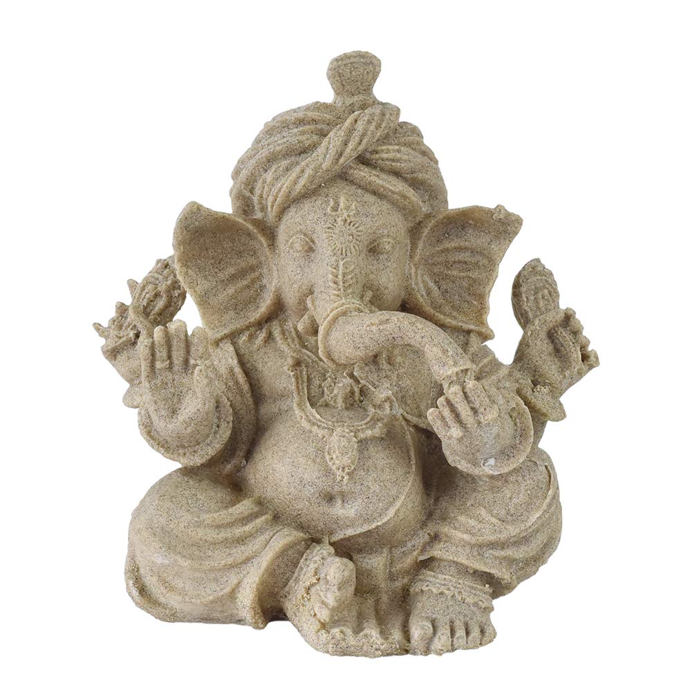 OMEM Reptile Decorations Ganesh Buddha Statue Ornaments Home Decorations Gift (M)