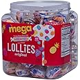 Smarties Lollies, Mega, 4 Pounds 1 Ounce, 60 Count