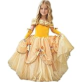CQDY Girls Cinderella Costumes Halloween Princess Dress Up Fancy Birthday Party Ball Gown