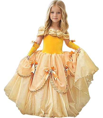 Amazon.com: Disney Princess 4314 Belle Explore Your World Dress, Size: 4-6x  : Toys & Games