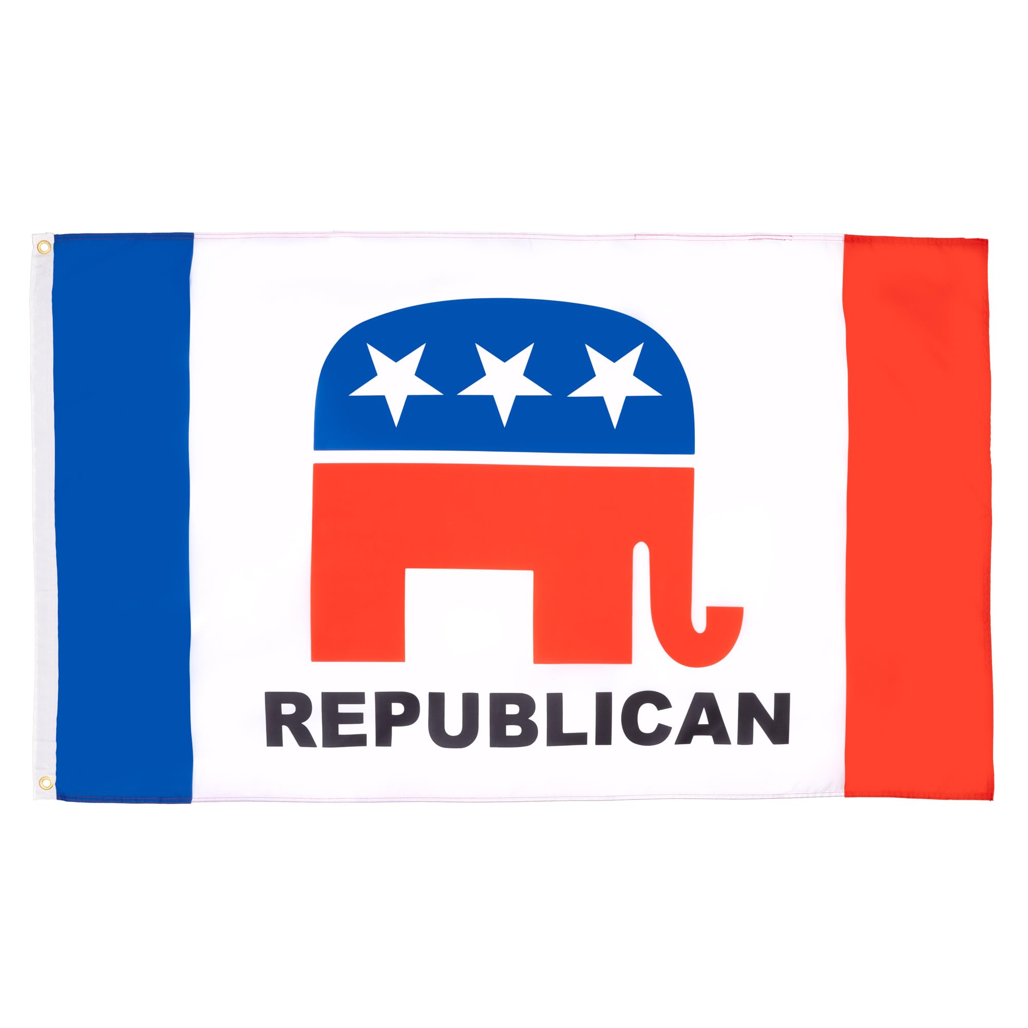 AZ FLAG - Republican Party New Flag - 3x5 Ft - 100D Polyester Donald Trump Banner with Two Metal Grommets - Fade Resistant - Vivid Colors - 3' x 5' Feet - 150x90 Cm