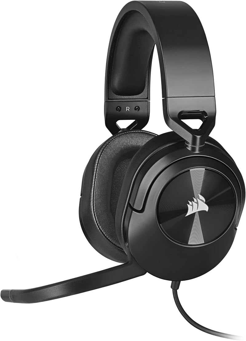 Corsair HS55 Surround Headset Dolby 7.1 Multi-Platform Wired Carbon