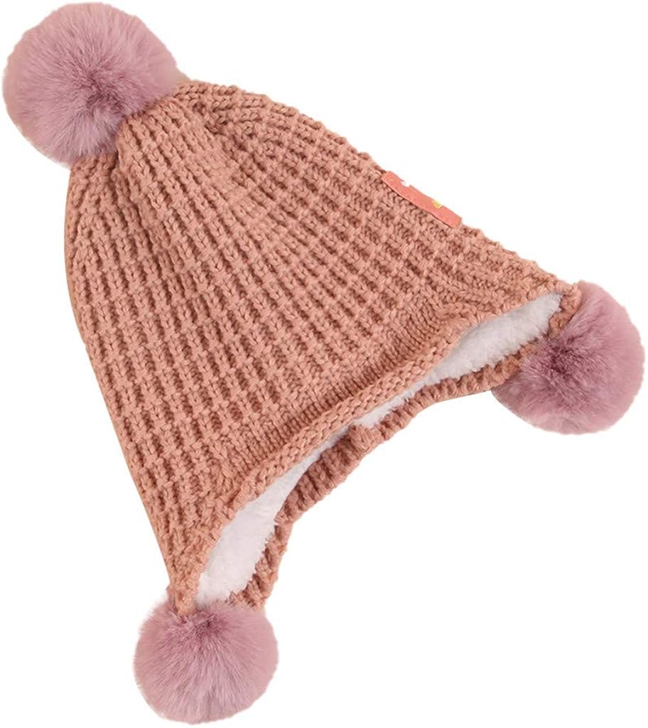 Baby Hat Winter Knit Hat Children Cartoon Cute Hat Newborn Baby Winter