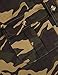 HaoDuoYi Women Casual Military Camouflage Lightweight Button Tops Shirt(L,Multicoloured)