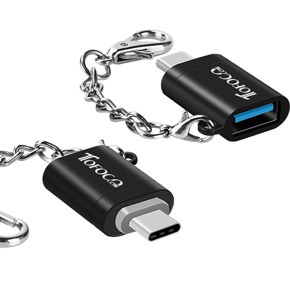 USB C to USB A Adapter 2PCS, USB 3.1 Type C(Thunderbolt 3 Compatible) Port Male Adapter for 2016 MacBook Pro, MacBook 12\