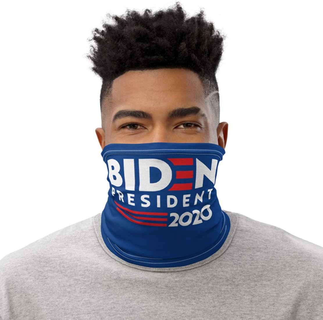 Joe Biden President Neck Gaiter Joe Biden Bandana Joe Biden Election Face Covering Warmer Mask All Over Print Neck Gaiter At Amazon Women S Clothing Store