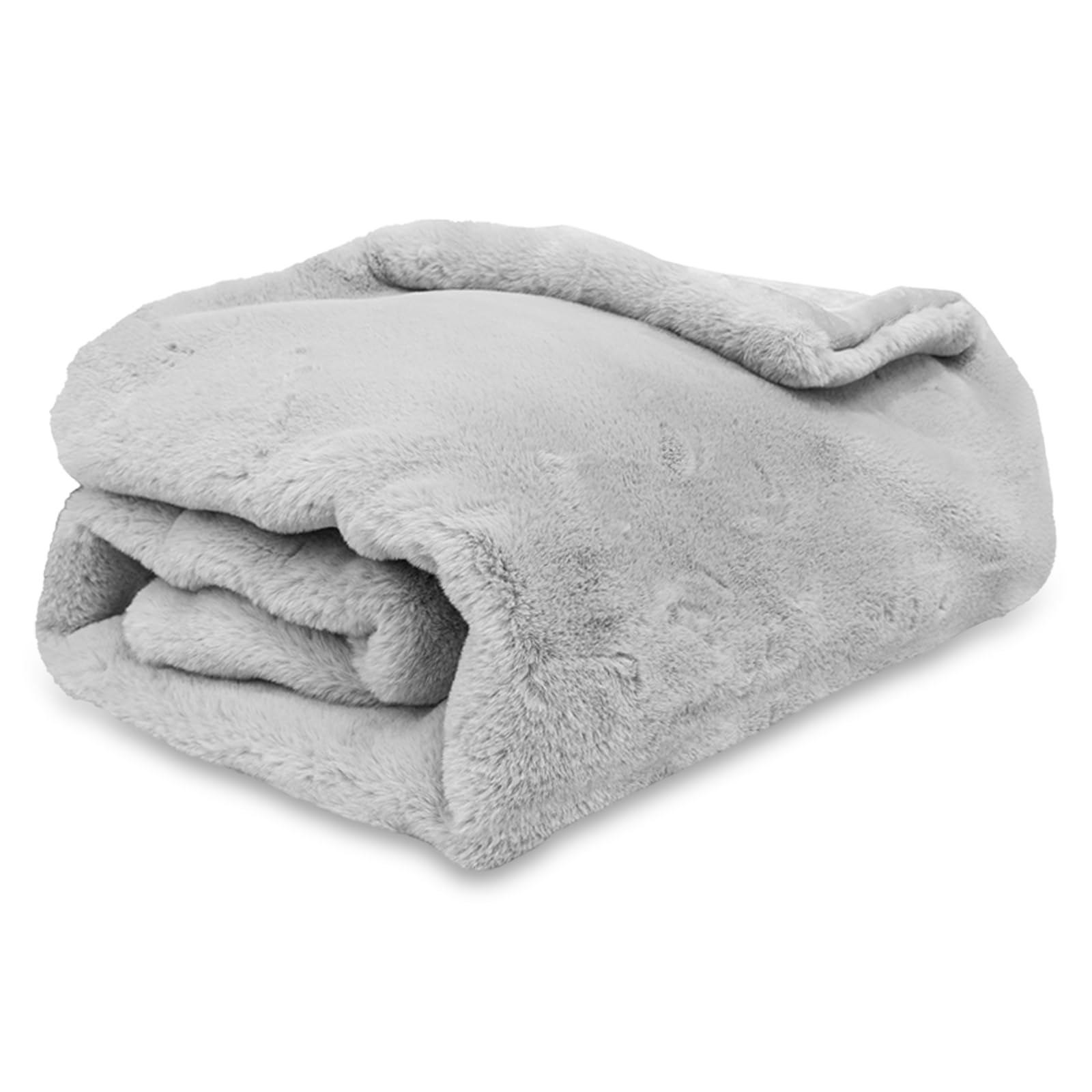 jianyana Soft Fluffy Blanket - Fluffy Faux Fur Throw Warm Thick Furry Plush Blanket Lightweight Durable Super Comfort Reversible Bed Throws Bed Cover Machine Wash