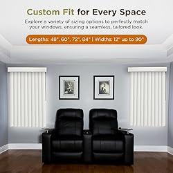 BlindDen - Vinyl Vertical Window Blinds for Home