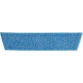 Rubbermaid Commercial Products Microfiber Wet Mop Head Pad, Blue, 18-Inch | Microfiber Pad for Janitorial/Professional Cleaners and Light-Duty Cleaning/Mopping on Hard-Wood/Tile/Other Floor Surfaces