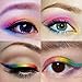Travelmall Rainbow Cake eyeshadow blush makeup rainbow highlighter & one matching makeup brush (rainbow)