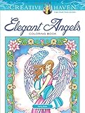 Creative Haven Elegant Angels Coloring Book (Creative Haven Coloring Books) by Marty Noble