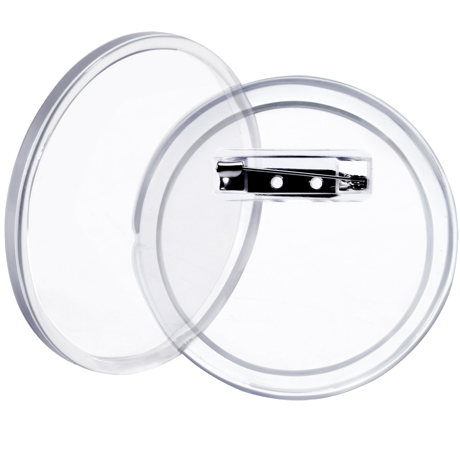 Amazon.com: Resinta 30 Sets Acrylic Design Button Clear Button Badges