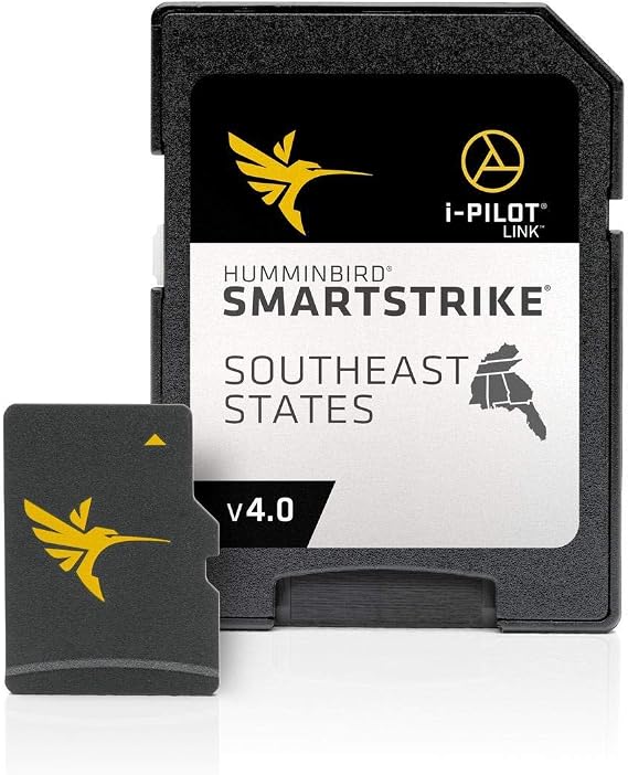 Humminbird 600023-7 LakeMaster Southeast States PLUS V3 Digital GPS Maps Micro Card