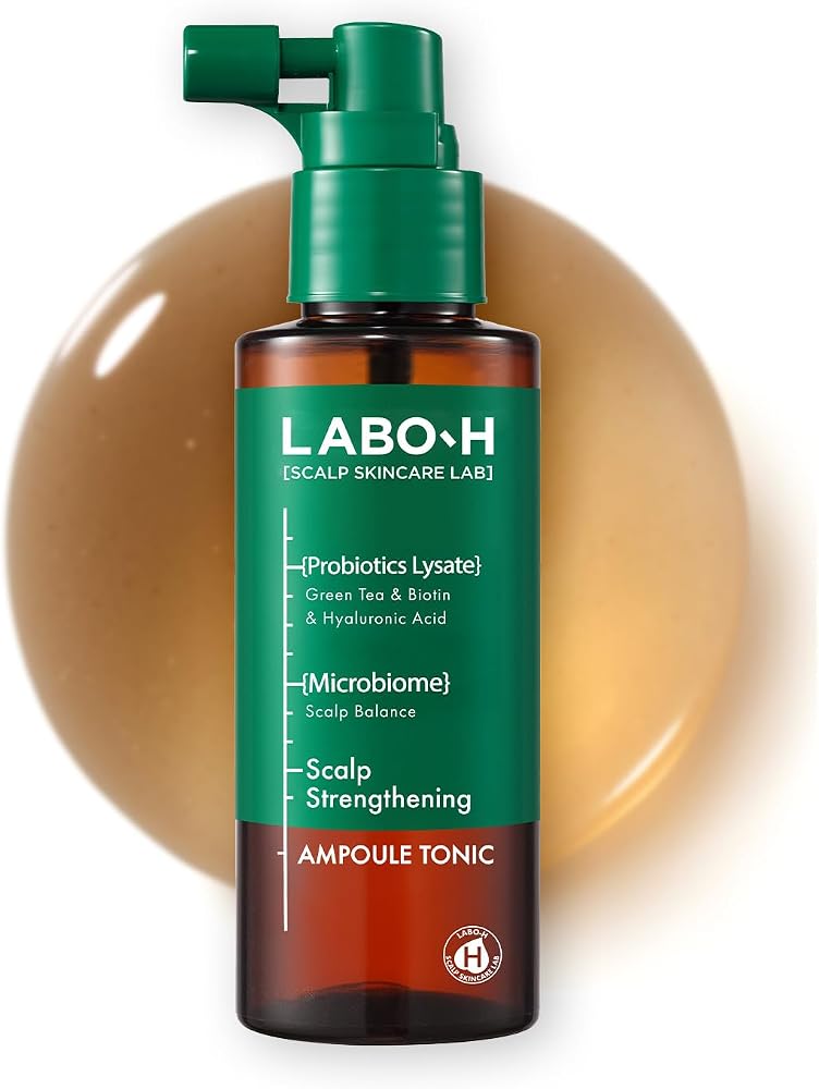 LABO.H Scalp Strengthening Spray -Thicker-Looking Hair, 3.38 Fl oz. | Korean Scalp Reviatlizing Serum for Hair Growth & Anti-