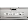 RAM Tailgate Emblem Overlay Decal Stickers 2025 Ram 1500 (Color: Gloss White)
