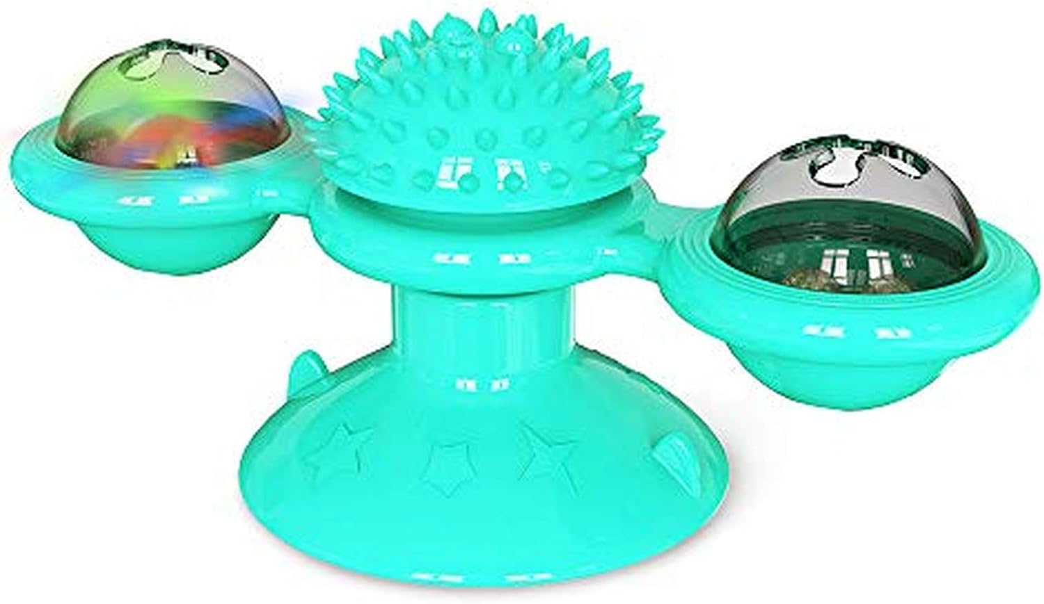 Juguete para Gatos con Forma de Molino de Viento, con Gracioso Plato