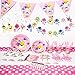 49 Shark Party Supplies, Birthday Party Dessert Set, 32 pcs 9 + 7 Inch Party Paper Plates, 16 pcs