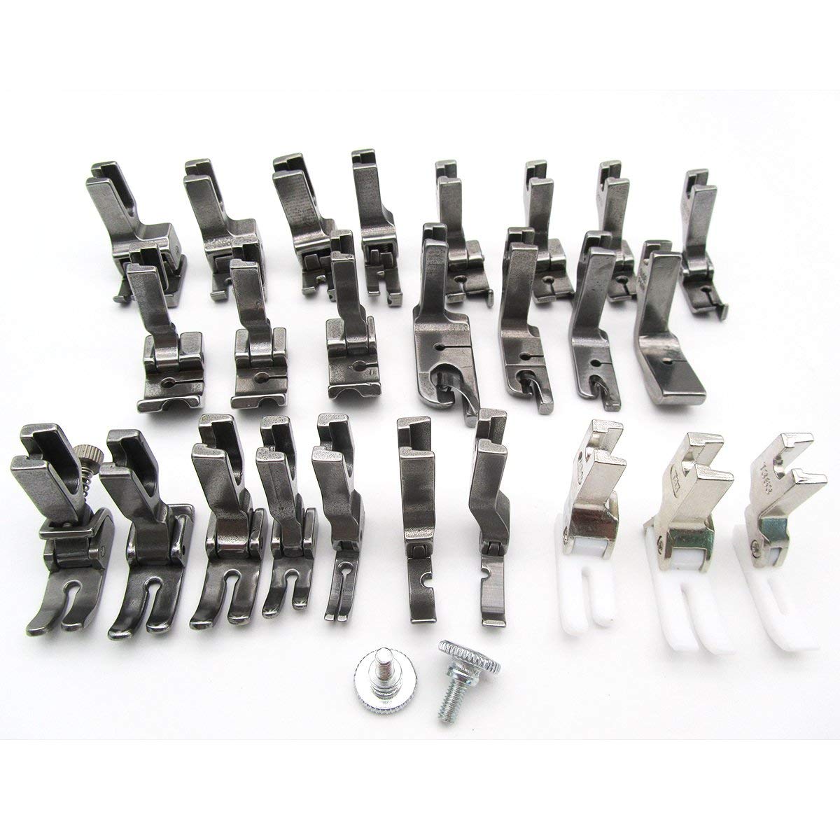 CKPSMS brand -#KP-PF25 PRESSER FOOT SET Compatible with JUKI DDL-555 DDL-5550 DDL-5600 DDL-8300 Brother B705 B70 7B715 B716 B735 Singer 188K 191D 195K 196K