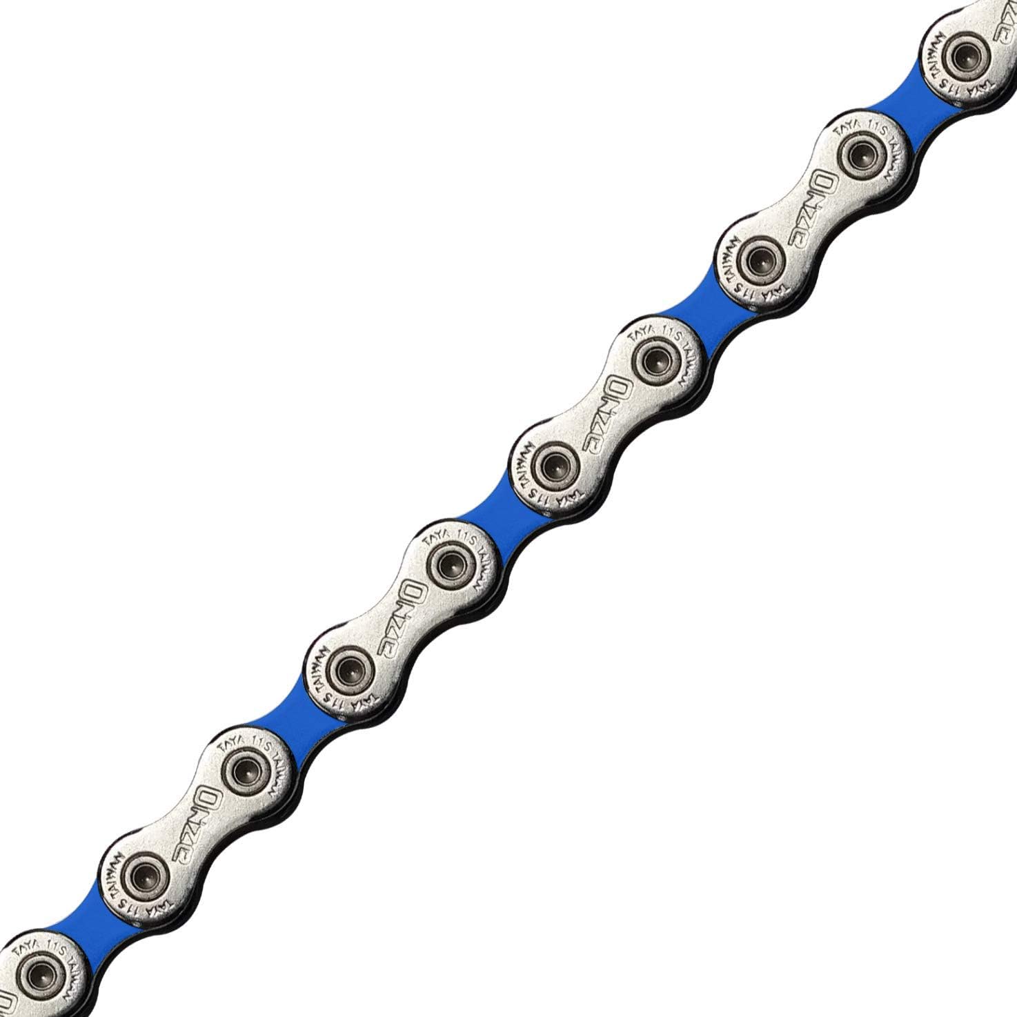 TAYA 11 Speed Color Bike Chain, ONZE-111, 116 Links | Royal Blue