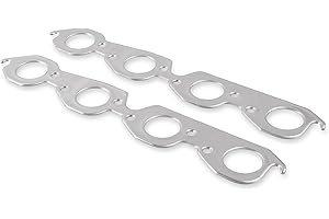 Flowtech 99153FLT Header Gaskets - Aluminum-Layered - Round Ports